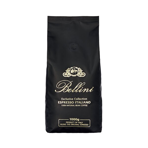 Кава Bellini Exclusive Collection Espresso Italiano NERO 1кг