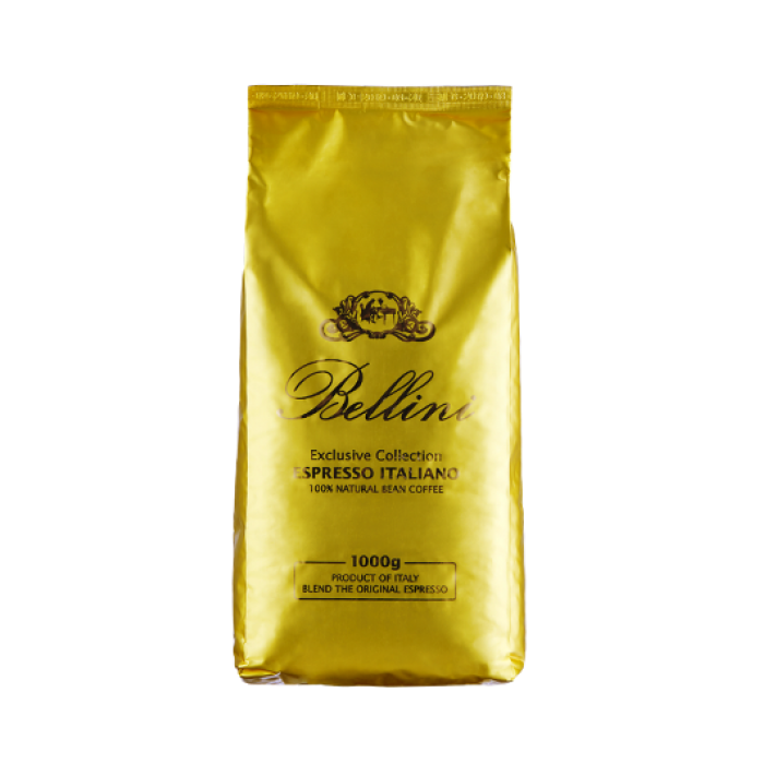 Кава в зернах BELLINI ESPRESSO ITALIANO gold 1кг